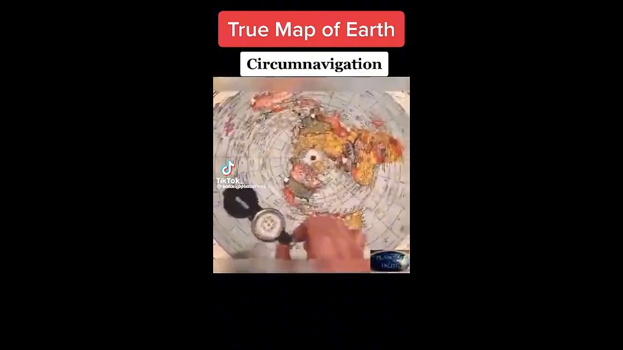 Circumnavigation on flat earth