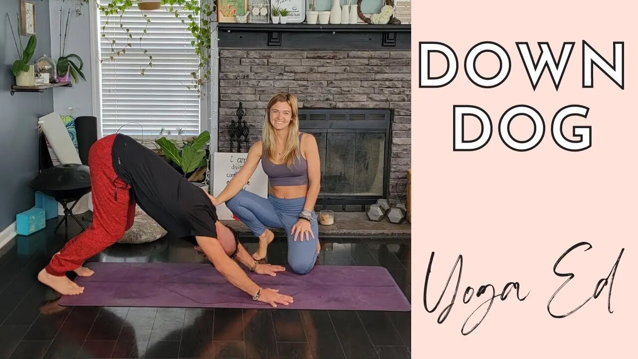 How to do Down Dog Pose? | Down Dog Pose AKA Adho Mukha Shvanasana | Yoga Education with Stephanie