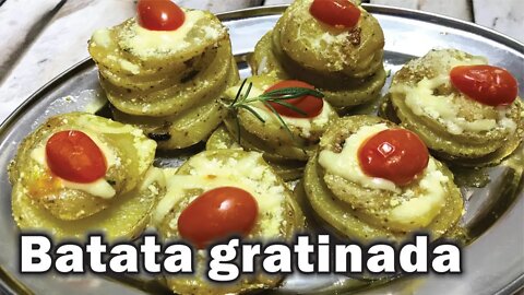 Batata gratinada - Não faça batata antes de ver esse vídeo