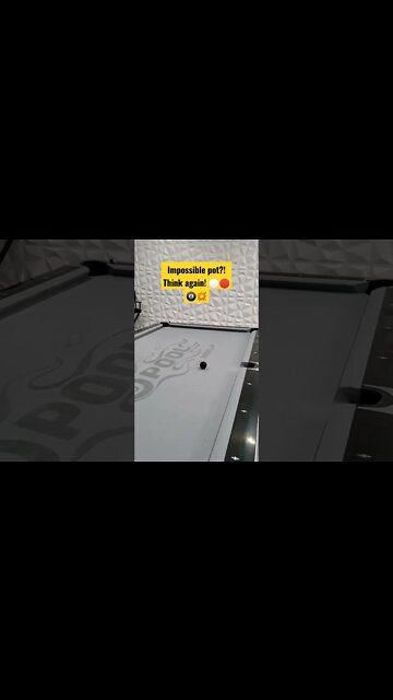 Classic impossible pot! Little jump & in the bag 😁 ⚪🎱💥 #shorts #8ballpool #tricks