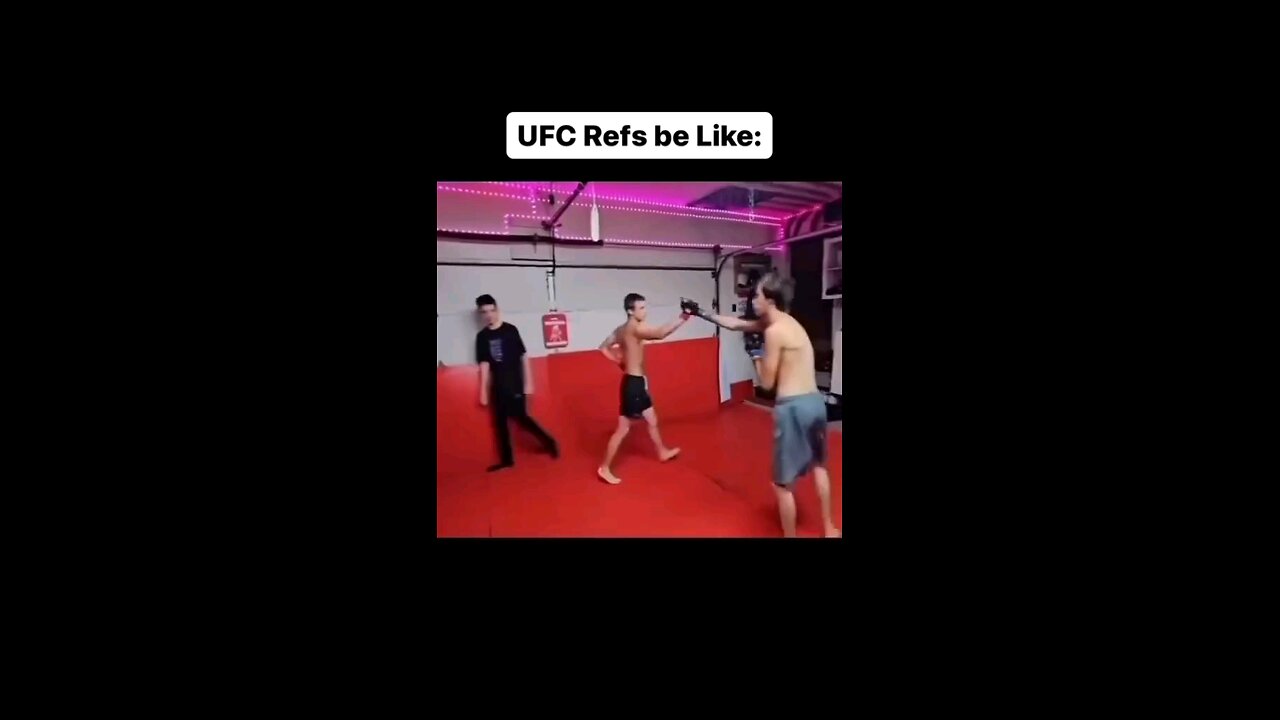 UFC REFS🤦‍♂️