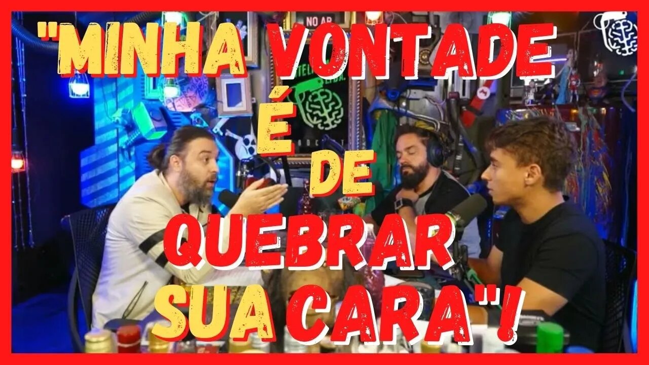 “MINHA VONTADE É QUEBRAR A SUA CARA” DEBATE POLÍTICO NANDO MOURA VS NIKOLAS FERREIRA