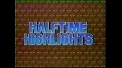 1983-11-07 MNF Halftime Highlights