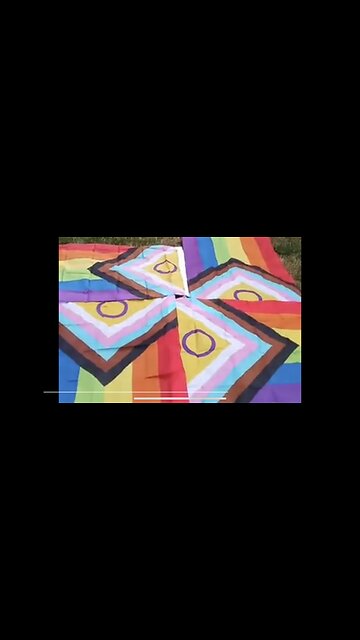 Super Gay Fag Design = Swastika