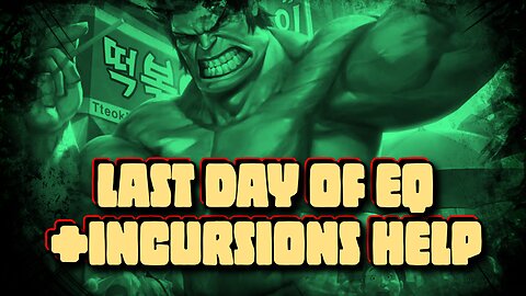 Last Day For Eq + Subs Incursions Help! | Marvel Contest Of Champions