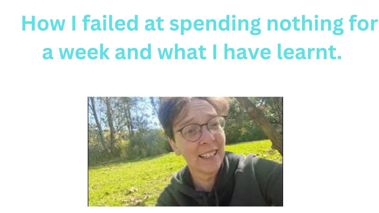 How I failed at spending nothing for a week