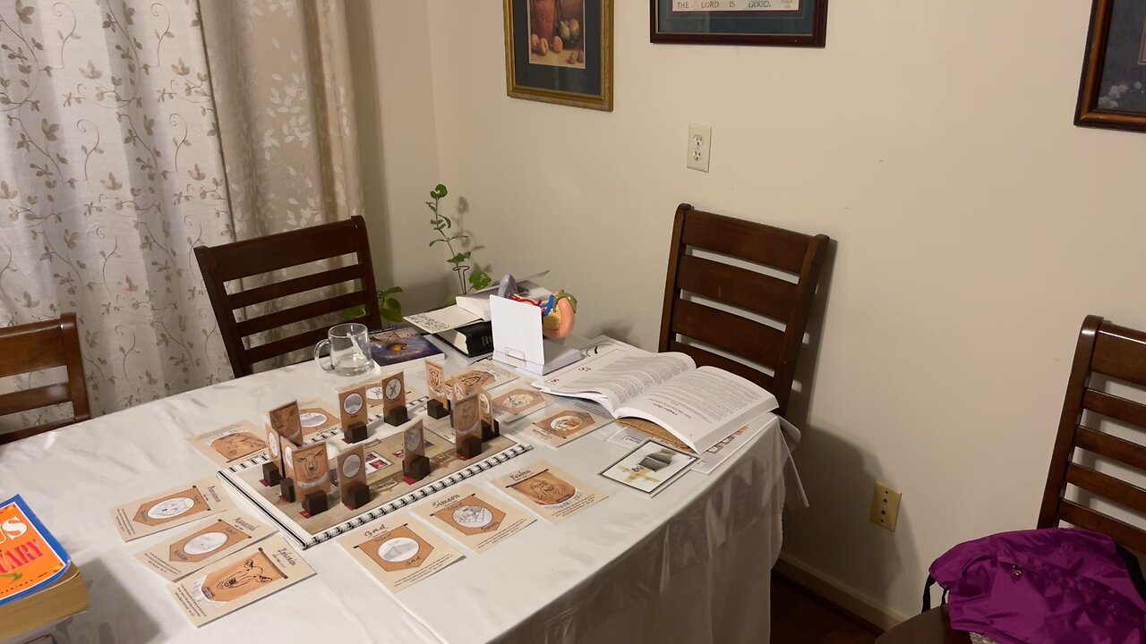 #2 Sanctuary and Twelve Tribes Activity Board