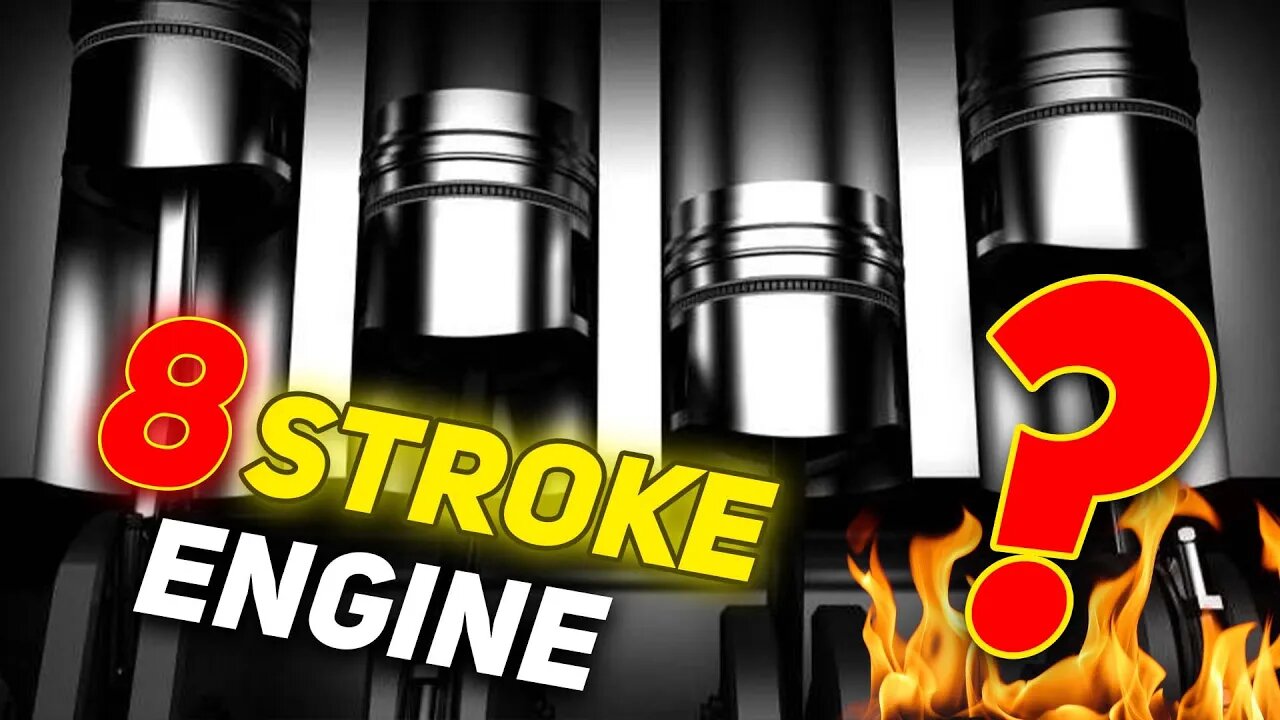 4 to 8 stroke engine: what if you add 4 wasted strokes to engine cycle?