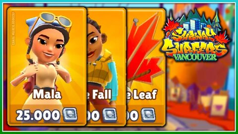 Desbloqueando a Turma do Subway Surfers Vancouver 2021