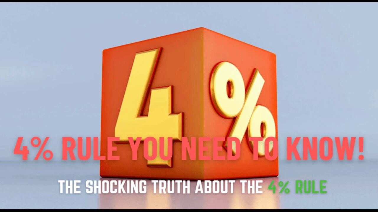 The Shocking Truth About the 4% Rule You Need to Know!