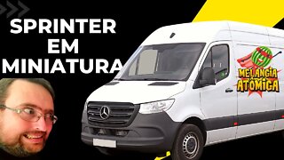 CARRINHO EM MINIATURA MERCEDES VAN SPRINTER