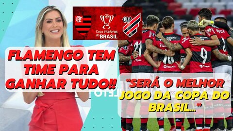 COMO O FLAMENGO VAI ENFRETAR O ATHLETICO PR, DORIVAL JUNIOR ACERTOU O TIME | Denilson show e Renata