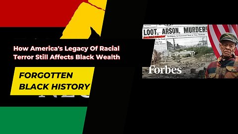 How America's Legacy Of Racial Terror Still Affects Black Wealth