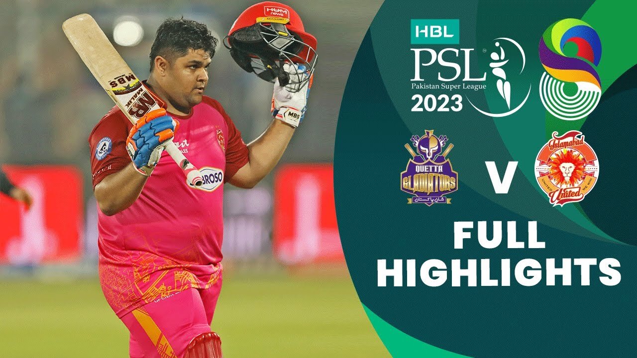 Full Highlights of Match 13 Quetta Gladiators vs Islamabad United HBL PSL 8