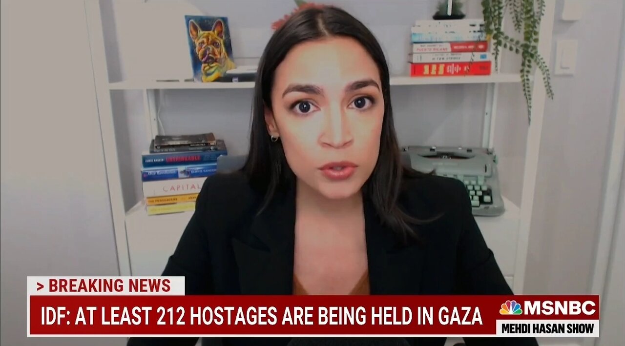 AOC Claims She's Not Defending Hamas