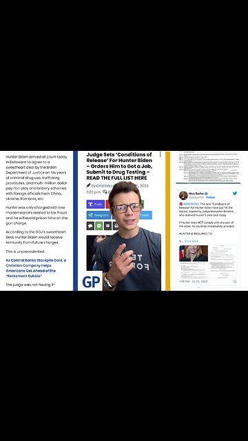 Victor Reacts: Is THIS Why Politicians Seem to Always Get Away With Crimes? Hunter Biden Immunity!