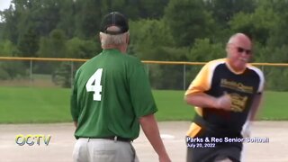 Parks & Rec Senior Softball 7-20-22