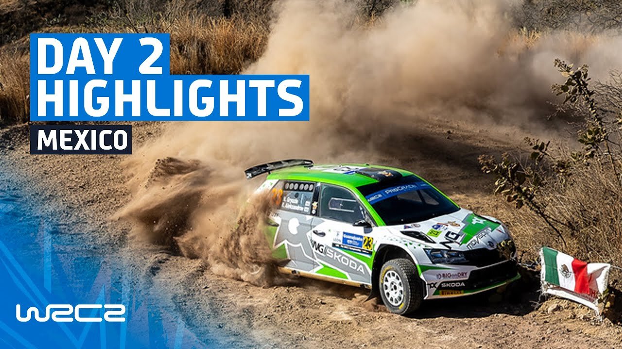 WRC2 Day 2 Highlights | WRC Guanajuato Rally México 2023