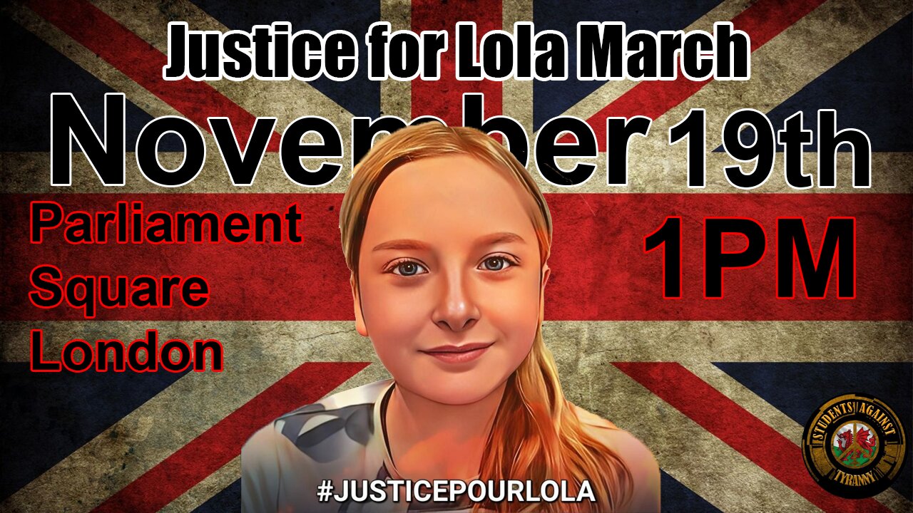 Justice for Lola and Emily march promo video.