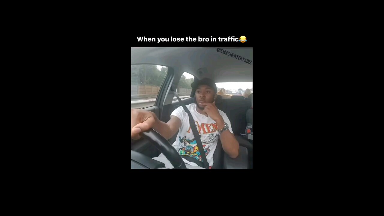 Losing your bro in traffic