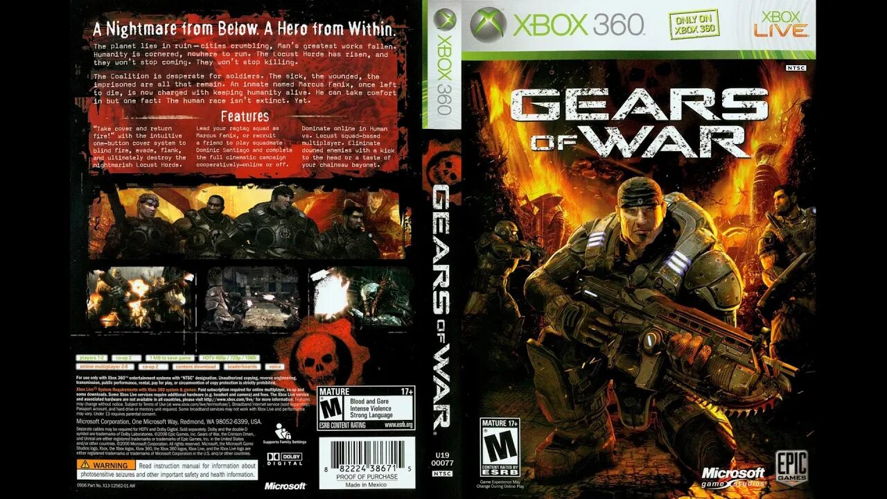 Gears Of War (Xbox 360) - Game Review