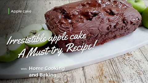 The best apple cake you will EVER eat! Forget all recipes!