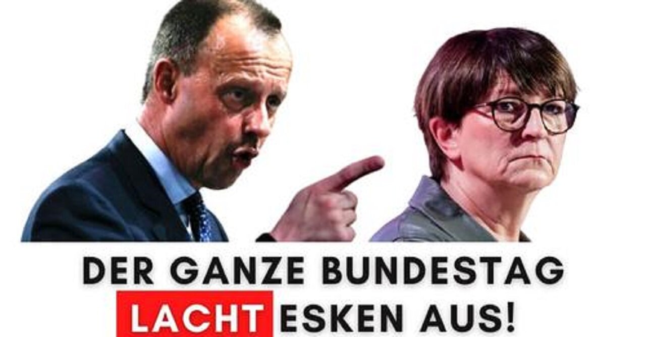 Grandios: Merz zerlegt Antifa SPD Esken komplett bei Generaldebatte!