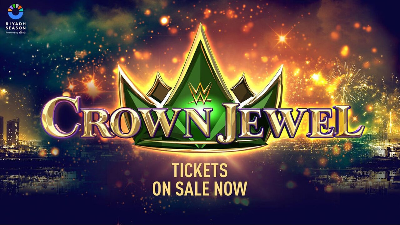 watching wwe crown jewel and chatting!