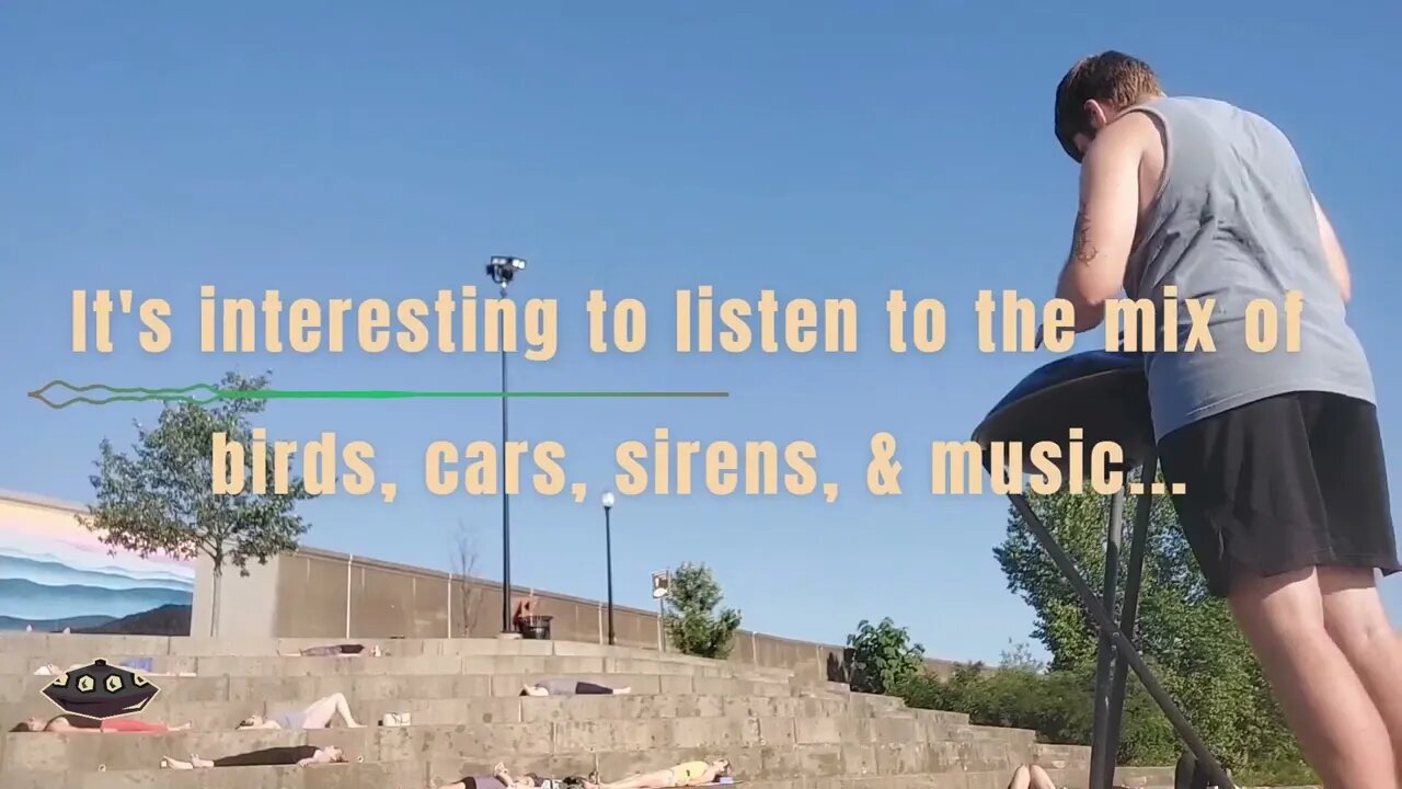 Live Yoga @ Point Park w/ Hand Pan Music| Sneak Peek| Relaxation| Full Circle Yoga| The Steel Appeal