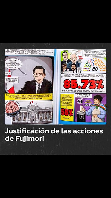 Indignación en Perú por libro infantil que respalda el autogolpe de Alberto Fujimori