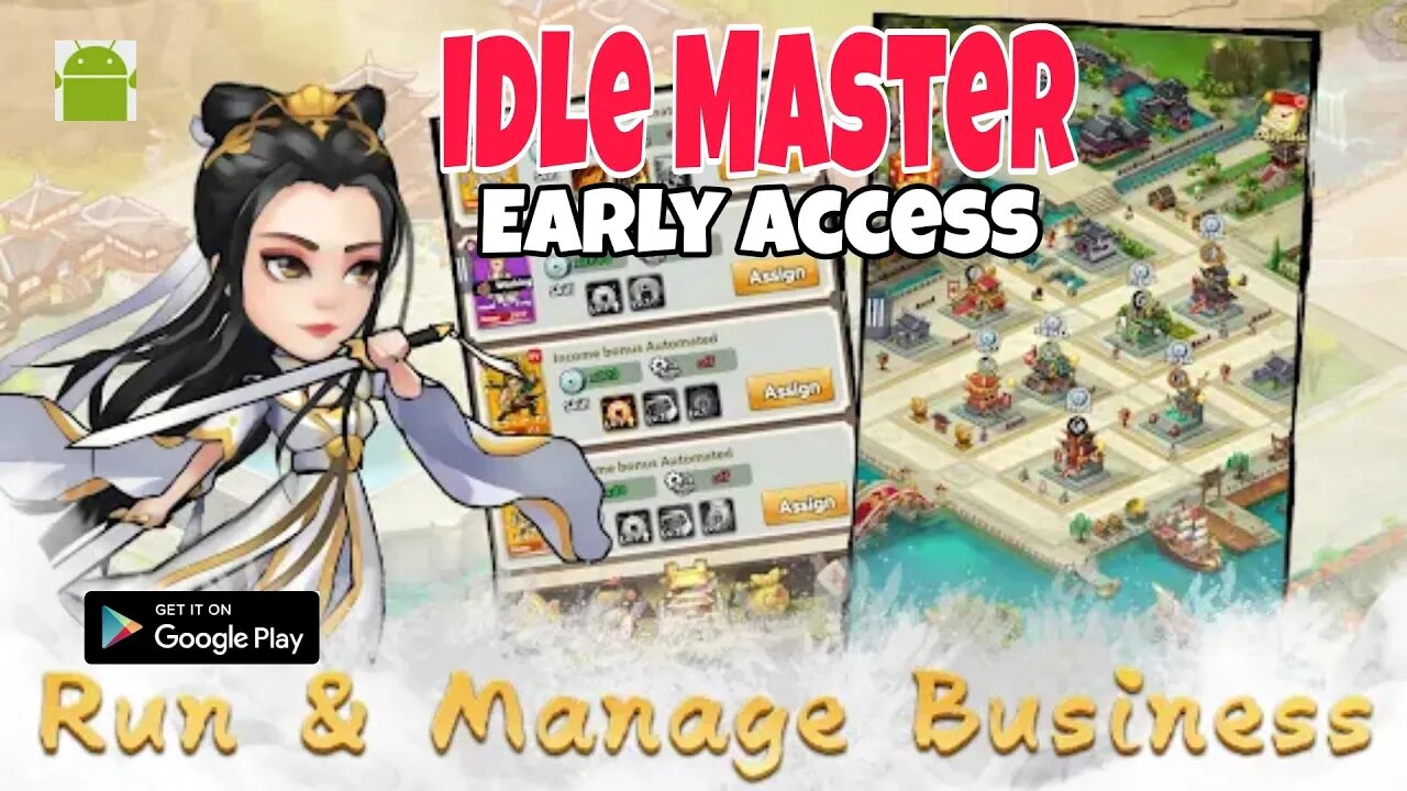 Idle Master - Early Access - GamePlay - for Android