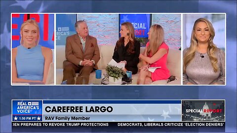 CarefreeLargo Joins Special Report in Studio!