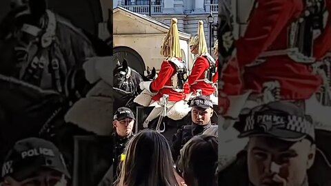 The Reds head count #horseguardsparade