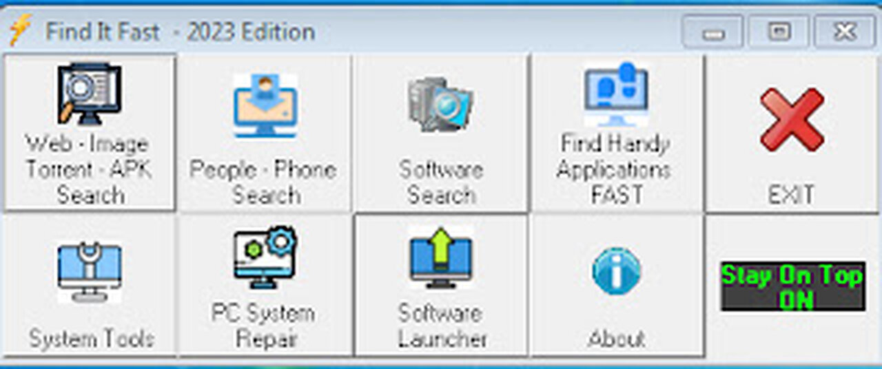 Find it fast Software - Free