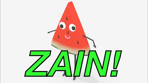 Happy Birthday ZAIN! - WATERMELON Birthday Song