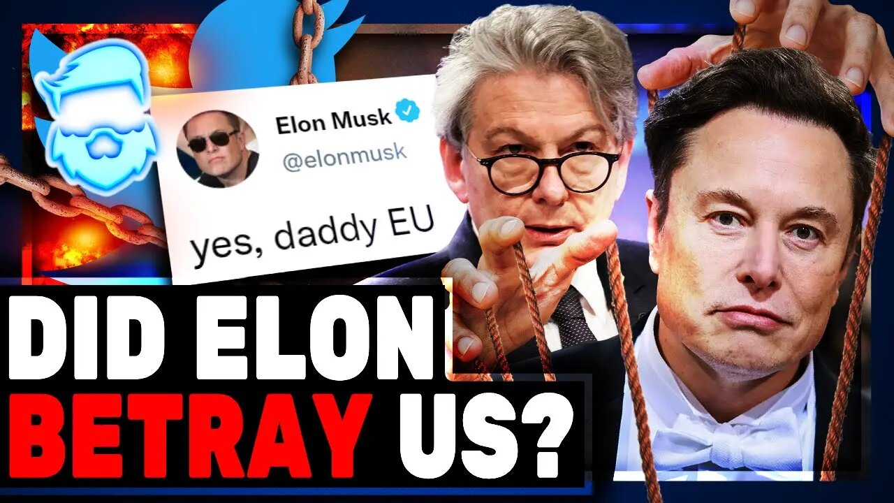 Elon Musk Bends The Knee On Twitter Censorship Already?!? Twitter Purchase Targeted By Short Sellers