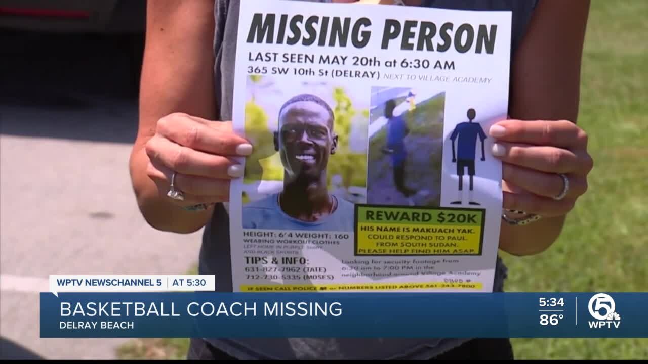 Delray Beach police, friends searching for 30-year-old youth basketball coach