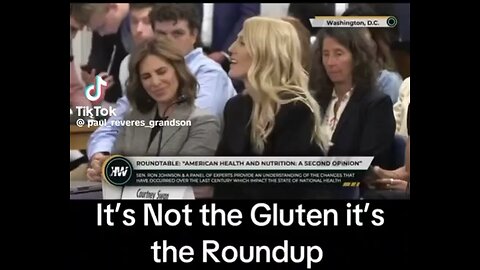 It’s not gluten. It’s Roundup.