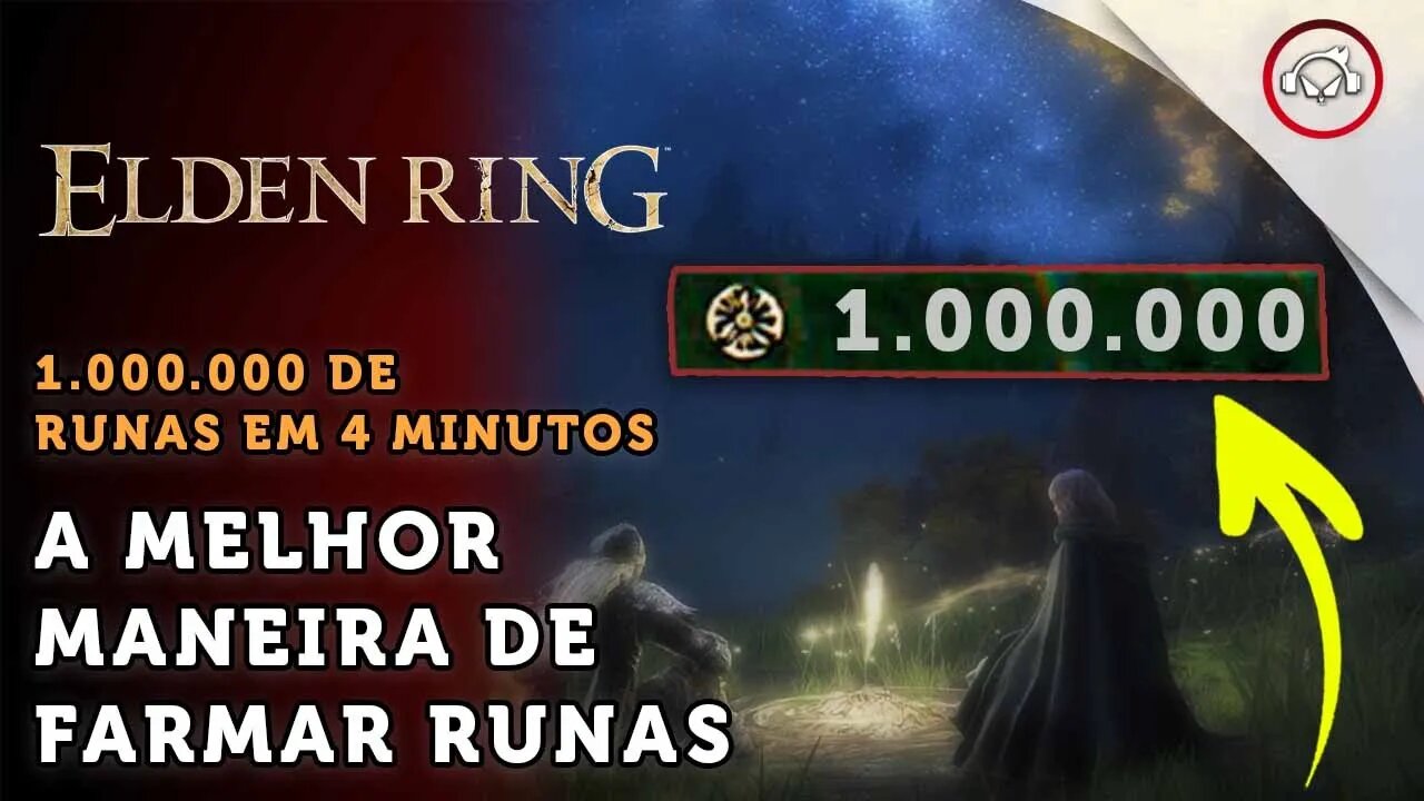 Elden Ring, A melhor maneira de Farmar Runas ( 1 MILHÃO em 4 minutos ) | super dica