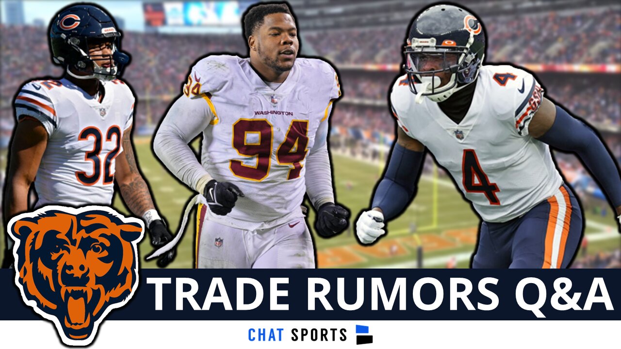 Chicago Bears Trade Rumors Mailbag: Will Eddie Jackson Or David Montgomery Get Traded?