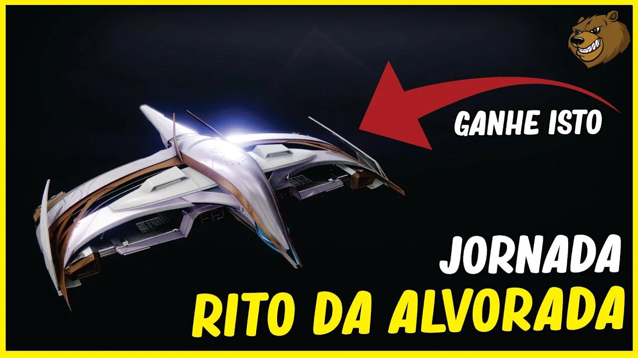 DESTINY 2 │ JORNADA O RITO DA ALVORADA FÁCIL FÁCIL!