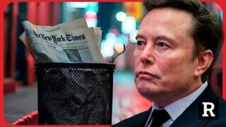 Elon Musk DESTROYS NYTimes as "Woke, War Propagandists"