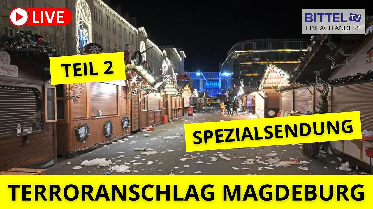 Terroranschlag Magdeburg - Spezialsendung Teil 2 - 22.12.2024