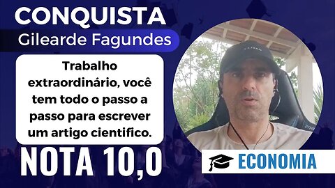 Monografis #204 | Conquista | GILEARDE FAGUNDES | ECONOMIA