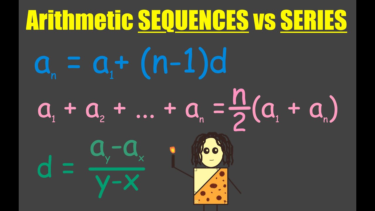 Arithmetic SEQUENCES & Arithmetic SERIES - Introduction