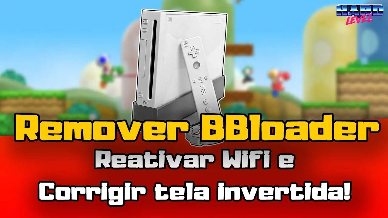 Nintendo WIi - Como remover o BBLoader e corrigir a tela invertida do Homebrew Channel