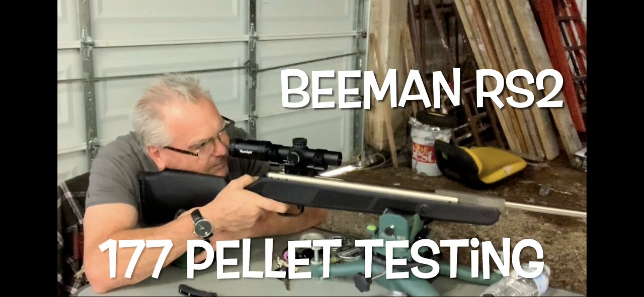 Beeman RS2 177 barrel pellet testing