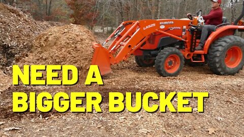 #208 Wish My Kubota L3901 Had A Bigger Bucket