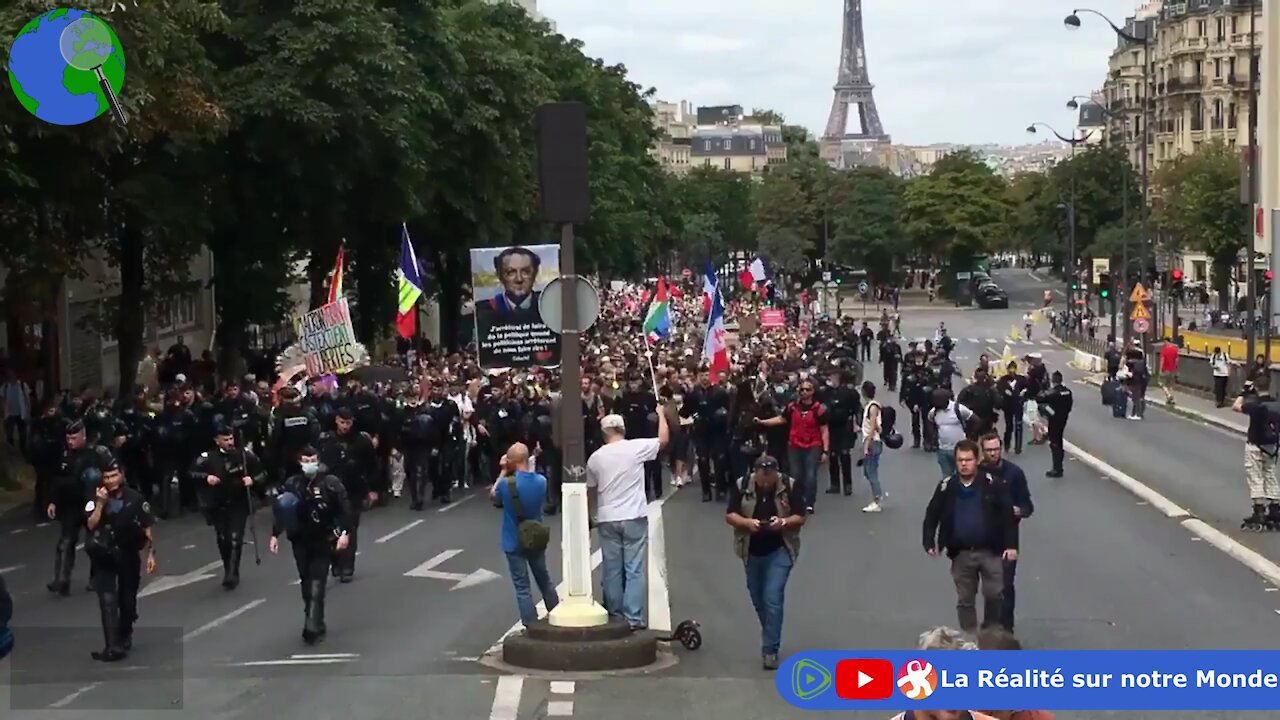 21/08/2021 - Compilation Manifs France