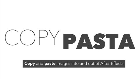Enhanced Clipboard Management with Copy Pasta Tool in After Effects
